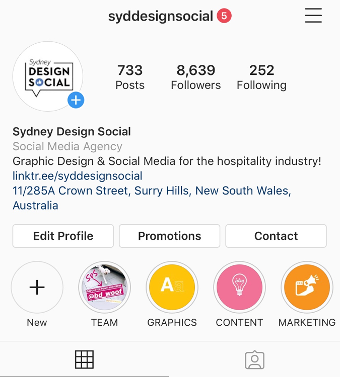 Set up a business profile on Instagram